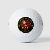 Golfbälle mit Abzeichen des Clans Adair (Vorderseite)