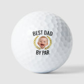 Golfbälle mit individuellem Gesicht, Bester Vater (Vorderseite)