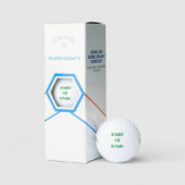 Golfbälle mit lustigen Sprüchen (Verpackung)