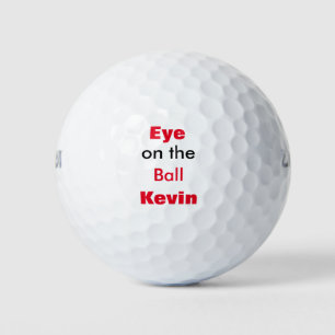 Golfbälle mit Namen Text> Personalisierte Golfbäll