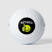 GOLFBALLE MIT RÜCKHALTSFUNNY GOLFBALL (Vorderseite)