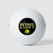 GOLFBALLE MIT RÜCKHALTSFUNNY GOLFBALL (Vorderseite)