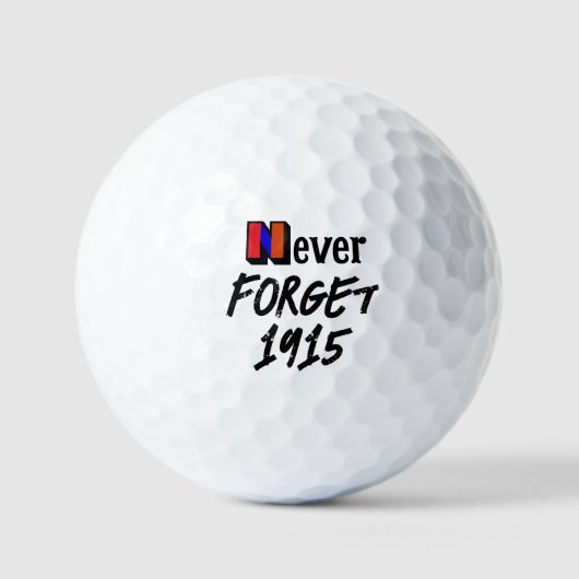 Golfbälle Nie Vergessen 1915 (Vorderseite)