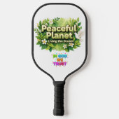 Golfbälle Pickleball Schläger (Rückseite)