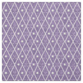 Golfbälle & Schläger Argyle auf dunklem Heatherlil Stoff (Muster)
