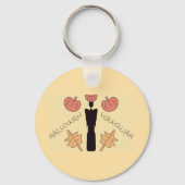 Golfbälle Schlüsselanhänger (Vorderseite)