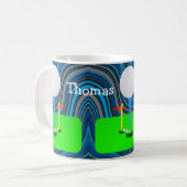 Golfbälle Tasse (Vorderseite Links)