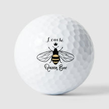 Golfbälle von Queen Bee Anpassen