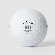 Golfbälle zum 60. Geburtstag