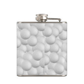 Golfballgewohnheitsflasche Flachmann (Rückseite)