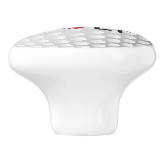 Golfballgriff Keramikknauf (Seitenansicht)