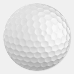 Golfballkleber Runder Aufkleber