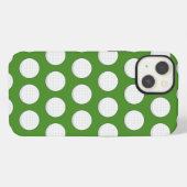 Golfballmuster iPhone Hülle (Rückseite (Horizontal))