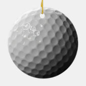 Golfballverzierung Keramik Ornament (Hinten)