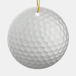 Golfballverzierung Keramikornament