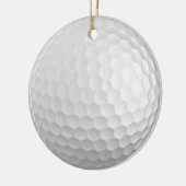 Golfballverzierung Keramikornament (Links)