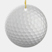 Golfballverzierung Keramikornament (Hinten)