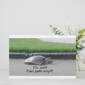 Golfbriefpapier Briefpapier (Stehend Vorderseite)