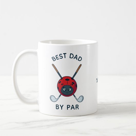 Golfbug Best Vater Par Vates Day Custom Kaffeetasse (Links)