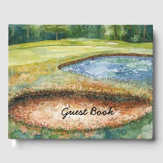 Golfbunker gästebuch (Vorderseite)