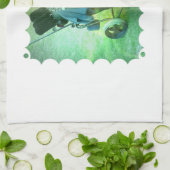 Golfcaddie-Geschirrtuch Geschirrtuch (Gefaltet)