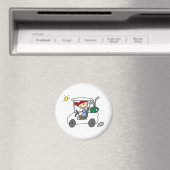 Golfcart-Magnet Magnet (In Situ (Geschirrspüler))