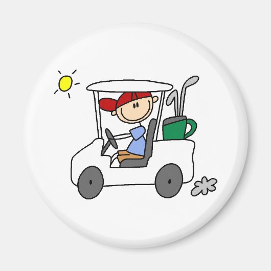 Golfcart-Magnet Magnet (Vorne)