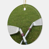 Golfclub-Entwurfs-Verzierung Keramik Ornament (Links)