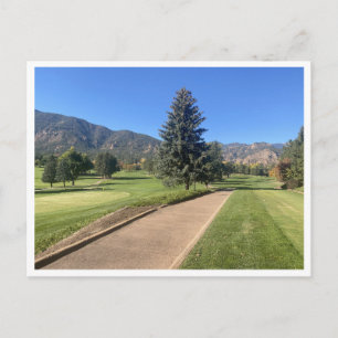 Golfclub in Colorado Springs Postkarte