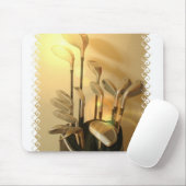 Golfclub-Mausunterlage Mousepad (Mit Mouse)