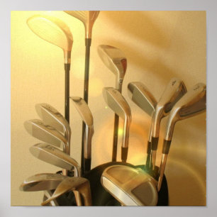Golfclub-Plakat-Druck Poster