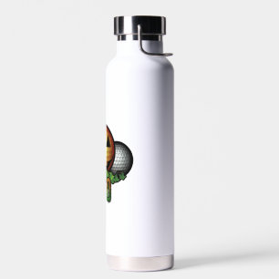 Golfclub-Platz Halloween Golfer Ruhestand Geschenk Trinkflasche