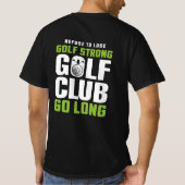 Golfclub T - Shirt (Rückseite)