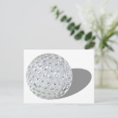 GolfCrystalBall092110 Postkarte (Stehend Vorderseite)