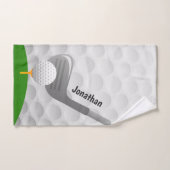 Golfdesign Badetuch Set (Handtuch)