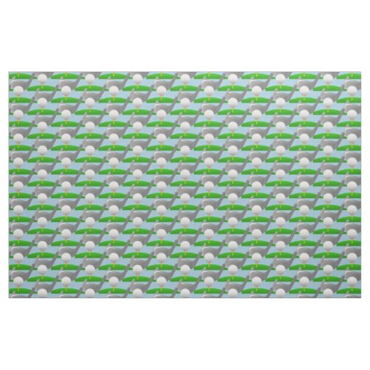 Golfdesign Stoff (Fat Quarter (45,7 x 55,9 cm))