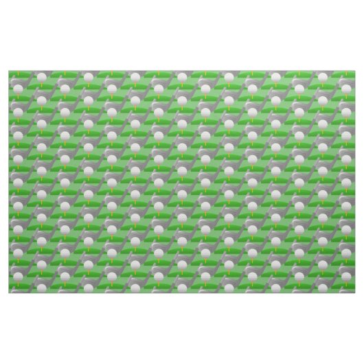 Golfdesign Stoff (Fat Quarter (45,7 x 55,9 cm))