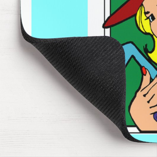 Golfdiva Mousepad (Ecke)