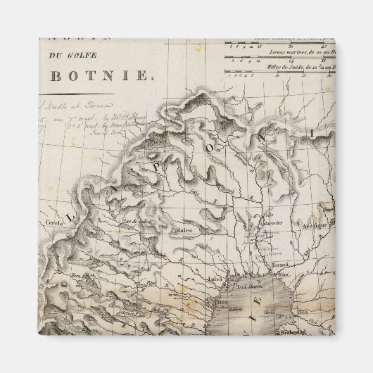 Golfe de Botnie Magnet (Vorne)