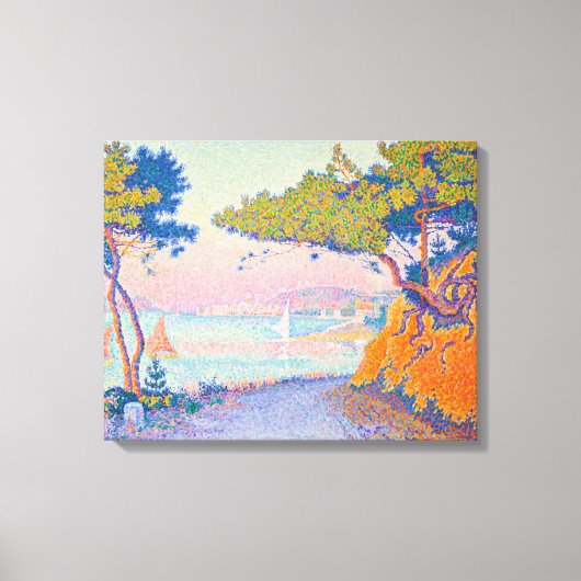 Golfe Juan | Paul Signac | Leinwanddruck (Vorderseite)