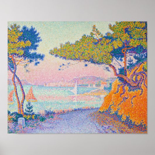 Golfe Juan | Paul Signac | Poster (Vorne)