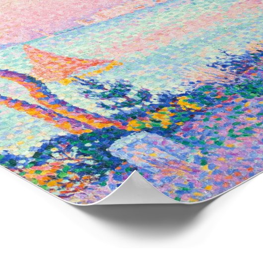 Golfe Juan | Paul Signac | Poster (Ecke)