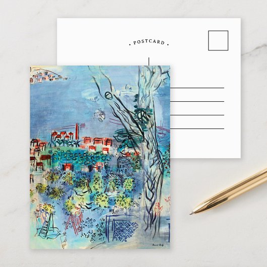 Golfe-Juan | Raoul Dufy Postkarte