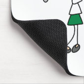 Golfen ist Groovy Mousepad (Ecke)