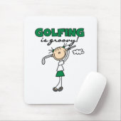 Golfen ist Groovy Mousepad (Mit Mouse)