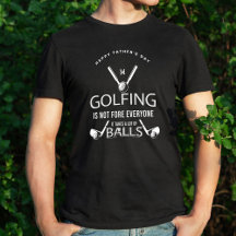 Golfen nicht vor jedem, es braucht viele Bälle