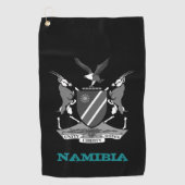 Golfend Namibia & Namibia Golfhandtuch (Vorderseite)