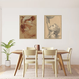 Golfende Mama Poster