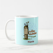 Golfende Oma Tasse (Links)