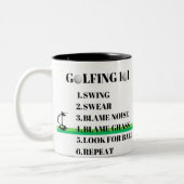 Golfende Tasse (Links)